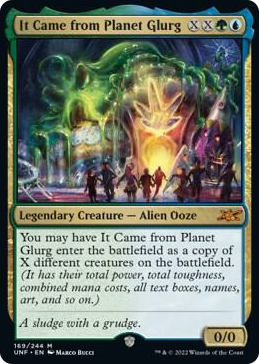 0169 It Came from Planet Glurg M Unfinity