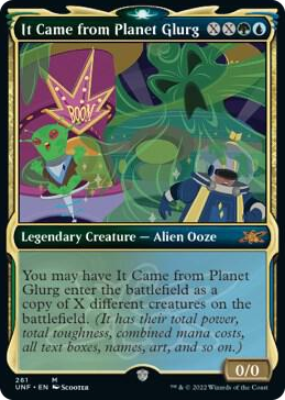0261 It Came from Planet Glurg (Showcase) M Unfinity