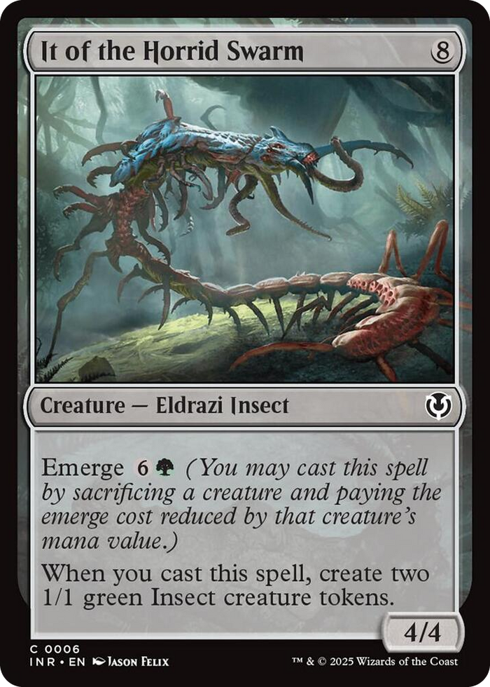 It of the Horrid Swarm #6 C - Innistrad Remastered Pokemon card