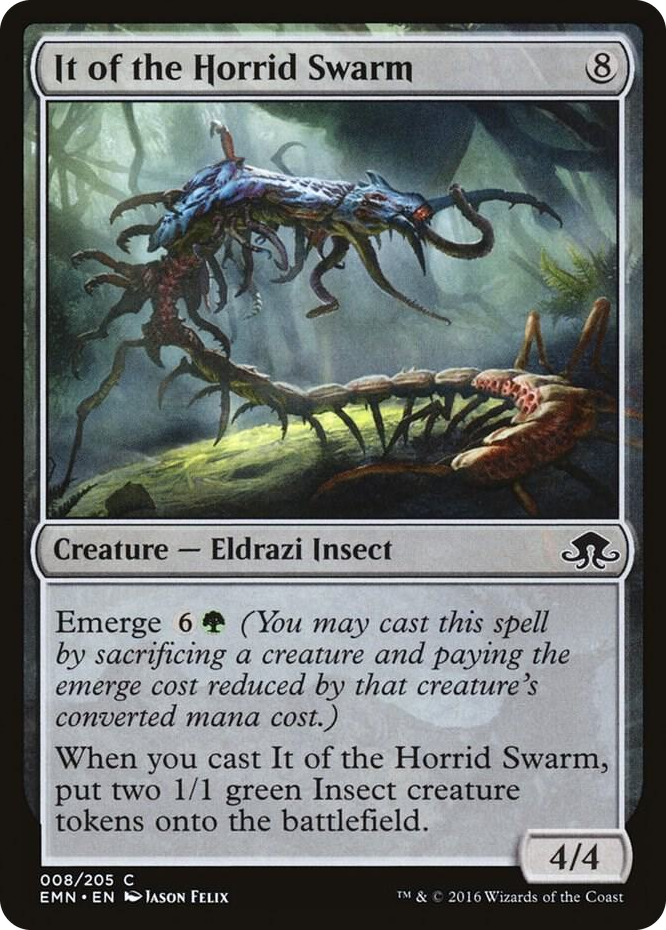 It of the Horrid Swarm #8 C - Eldritch Moon Pokemon card