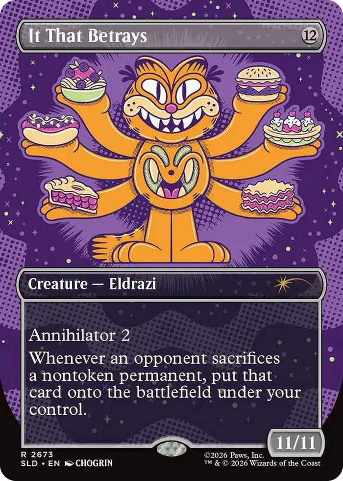 It That Betrays (2673) #2673 R - Secret Lair Drop Series Pokemon card