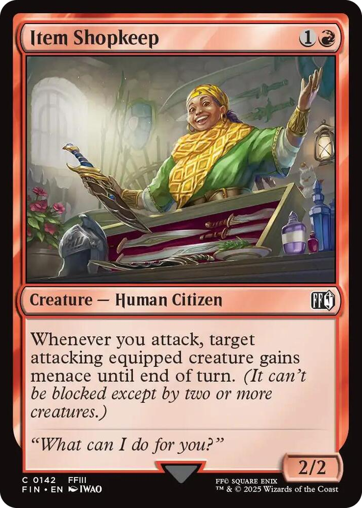 0142 Item Shopkeep C FINAL FANTASY