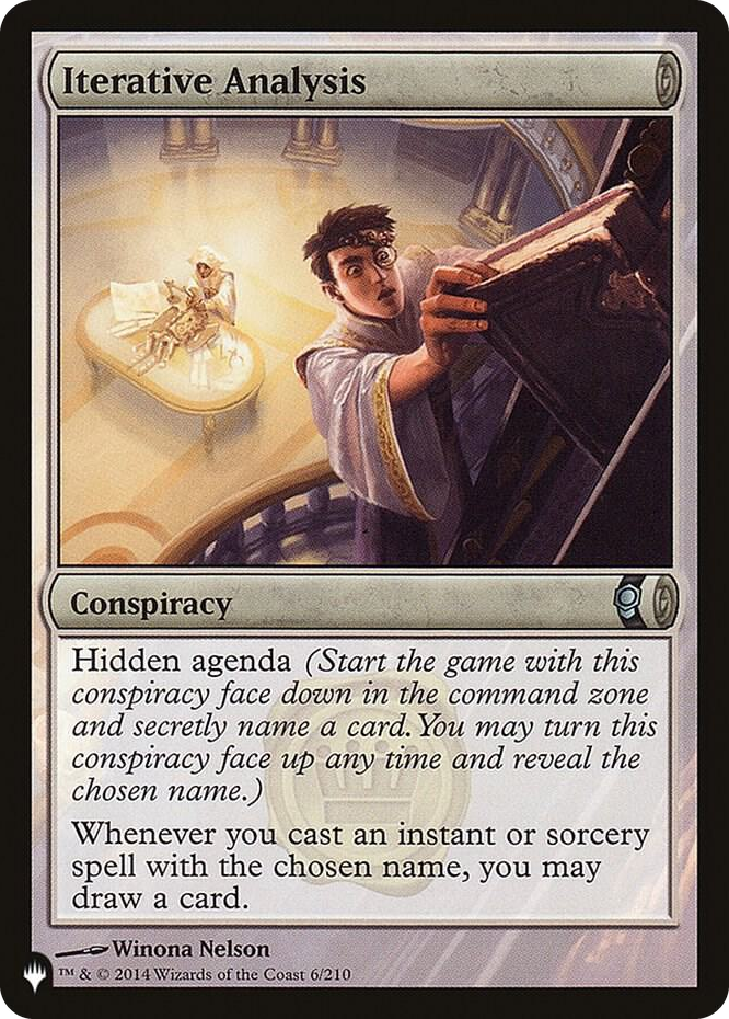 Iterative Analysis #6 U - The List Reprints Pokemon card