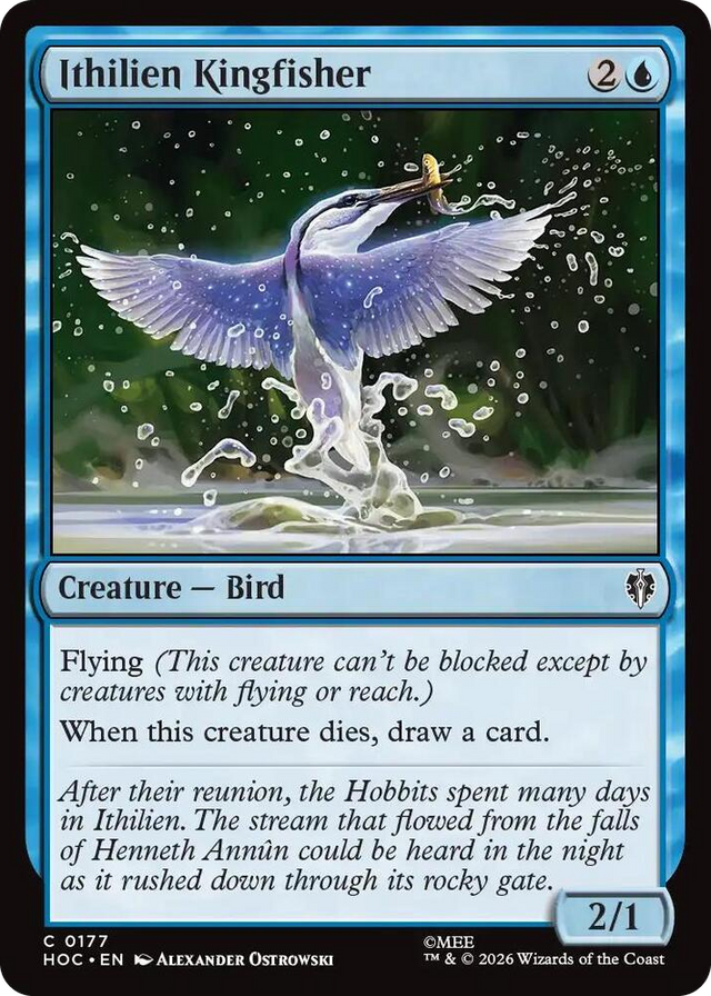 0177 Ithilien Kingfisher C The Hobbit: Eternal-Legal