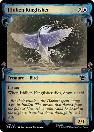 0509 Ithilien Kingfisher (Showcase Scrolls) C Universes Beyond: The Lord of the Rings: Tales of Middle-earth
