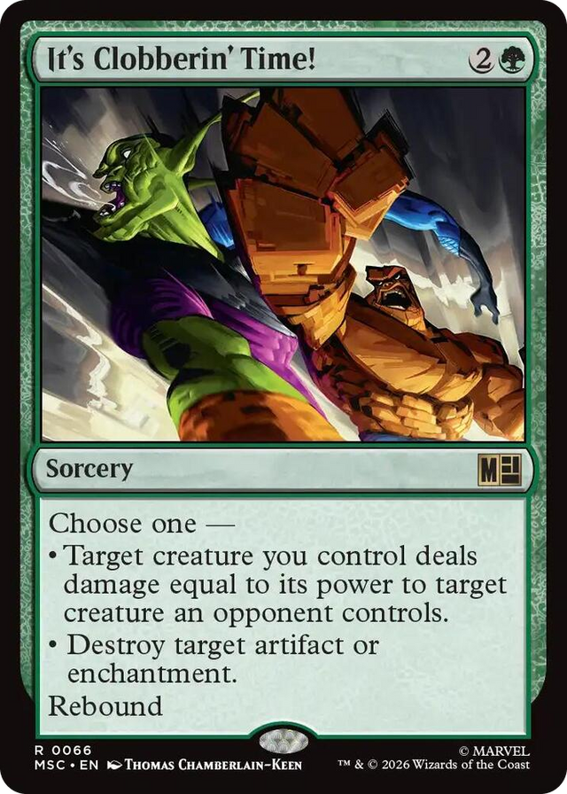 0066 It's Clobberin' Time! R Commander: Marvel Super Heroes