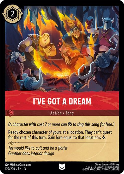 0129 I've Got a Dream Uncommon Into the Inklands