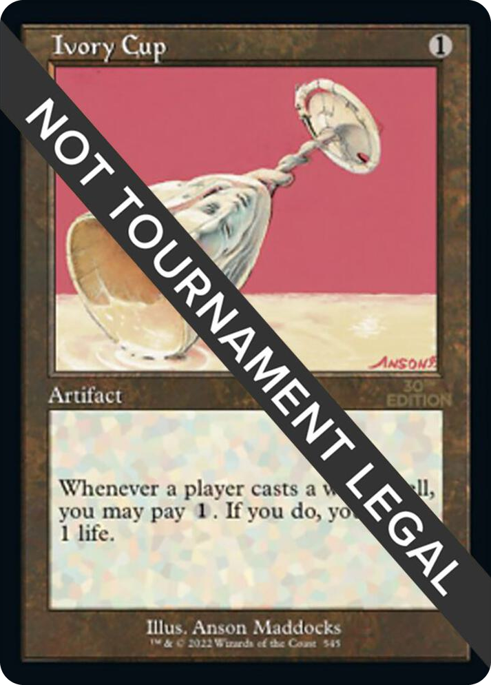 0545 Ivory Cup (Retro Frame) U 30th Anniversary Edition