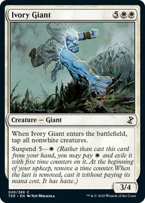 0020 Ivory Giant C Time Spiral: Remastered