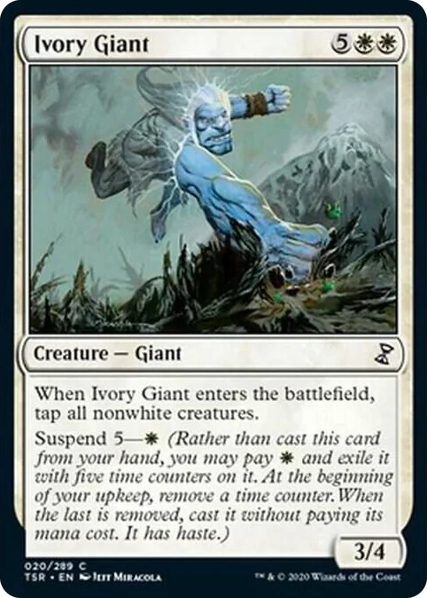 0020 Ivory Giant C Time Spiral: Remastered