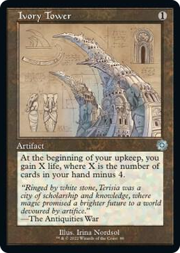 0086 Ivory Tower (Schematic) U The Brothers' War: Retro Frame Artifacts