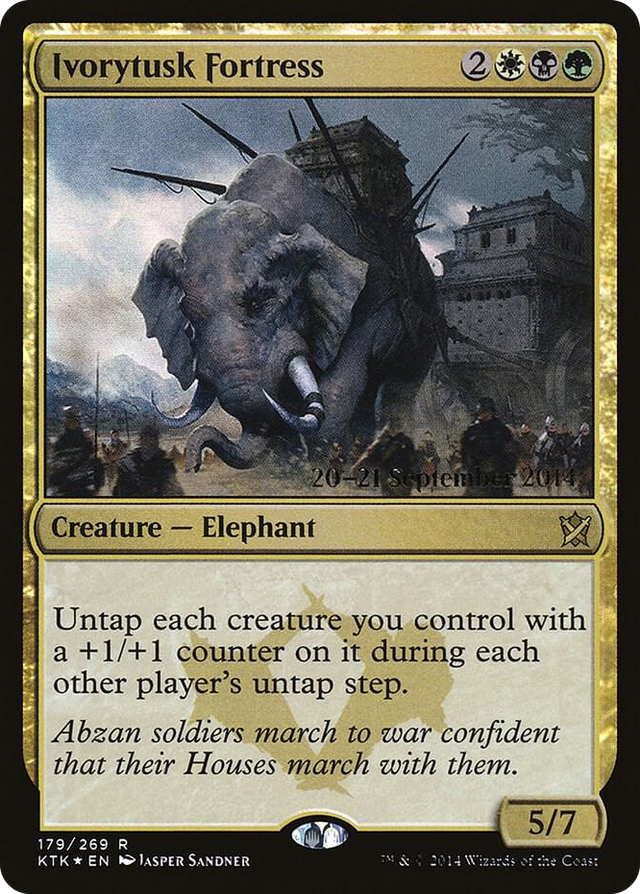0179 Ivorytusk Fortress R Prerelease Cards