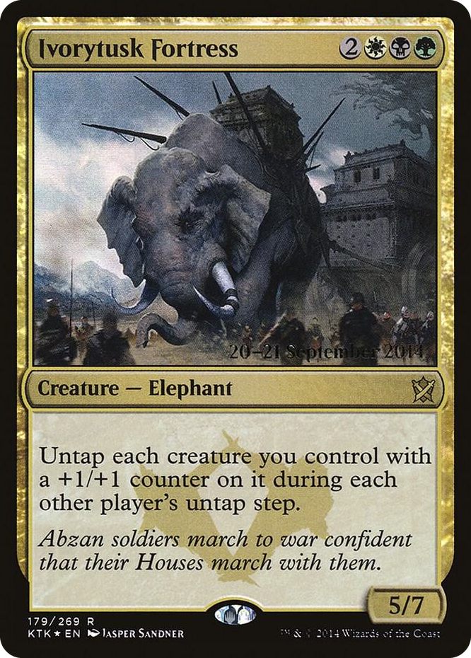 Ivorytusk Fortress #179 R - Prerelease Cards Pokemon card