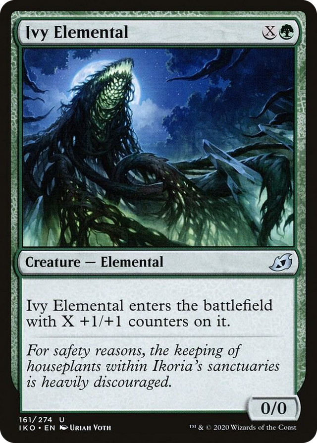 0161 Ivy Elemental U Lair of Behemoths