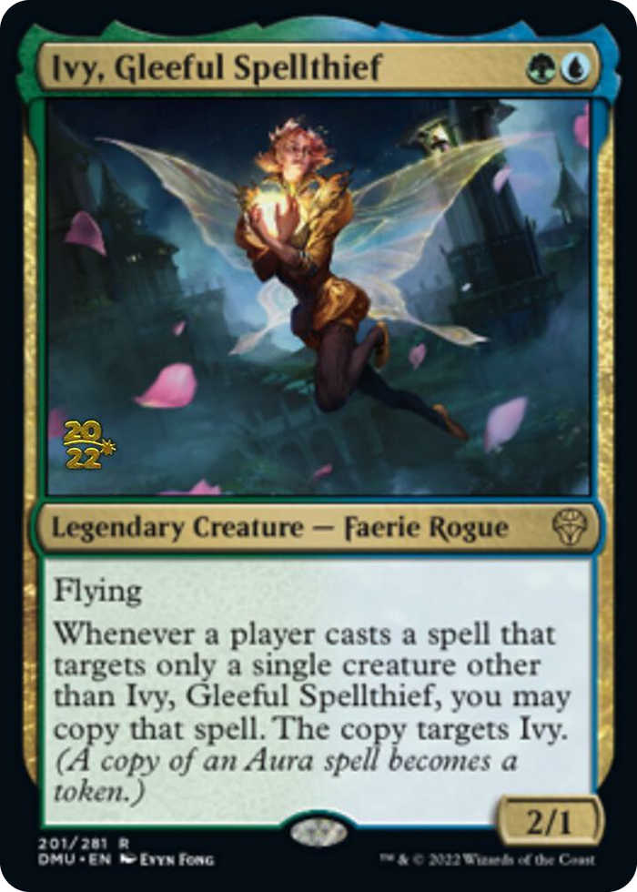 Ivy, Gleeful Spellthief #201 R - Prerelease Cards Pokemon card
