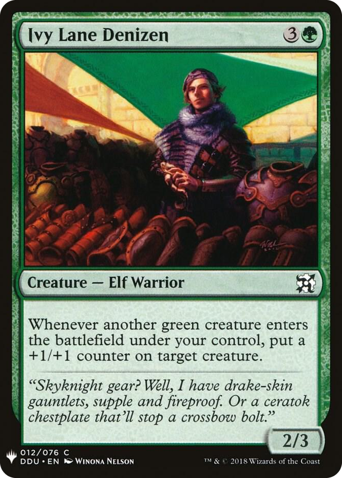 Ivy Lane Denizen #12 C - The List Reprints Pokemon card