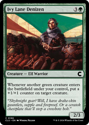 0166 Ivy Lane Denizen C Ravnica: Clue Edition