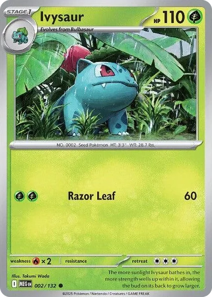 0002 Ivysaur Common Mega Evolution