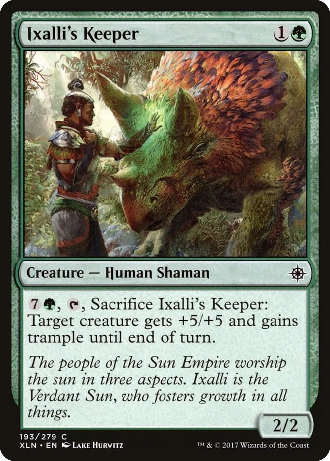 0193 Ixalli's Keeper C Ixalan