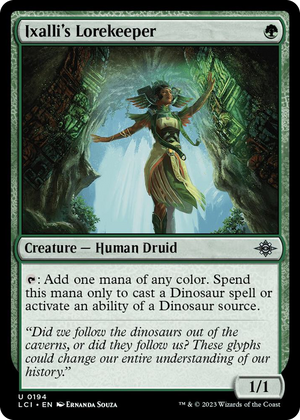 0194 Ixalli's Lorekeeper U The Lost Caverns of Ixalan