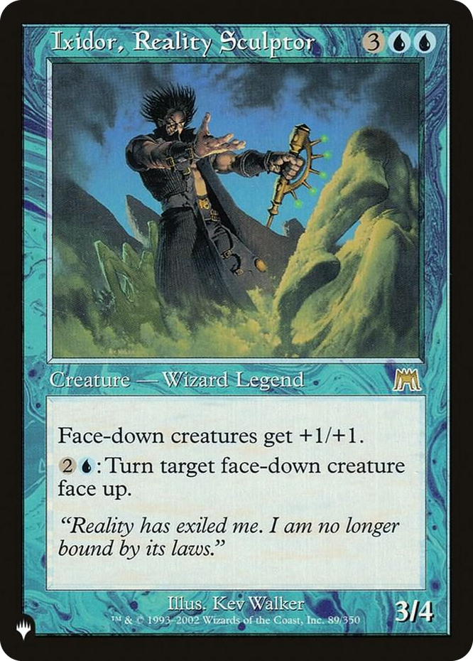 Ixidor, Reality Sculptor #89 R - The List Reprints Pokemon card