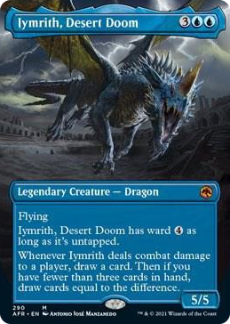 0290 Iymrith, Desert Doom (Borderless) M Adventures in the Forgotten Realms