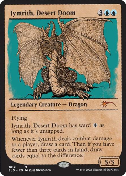 Iymrith, Desert Doom (Showcase) #1013 M - Secret Lair Drop Series Pokemon card