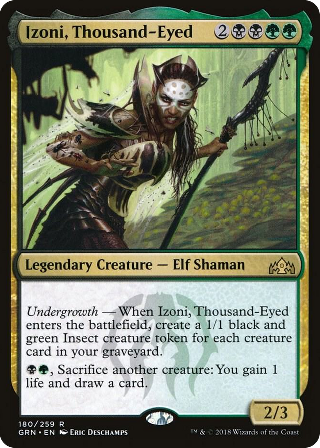 0180 Izoni, Thousand-Eyed R Guilds of Ravnica