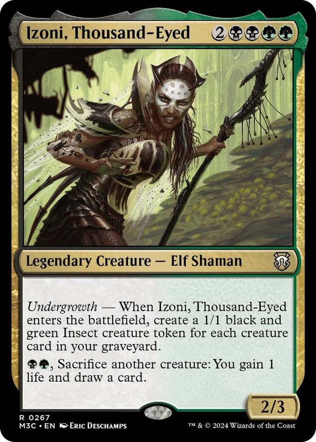 0267 Izoni, Thousand-Eyed R Commander: Modern Horizons 3