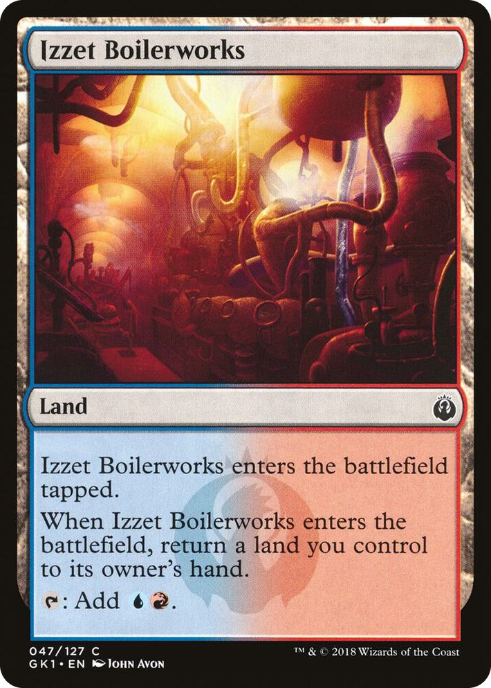 0047 Izzet Boilerworks C Guilds of Ravnica: Guild Kits