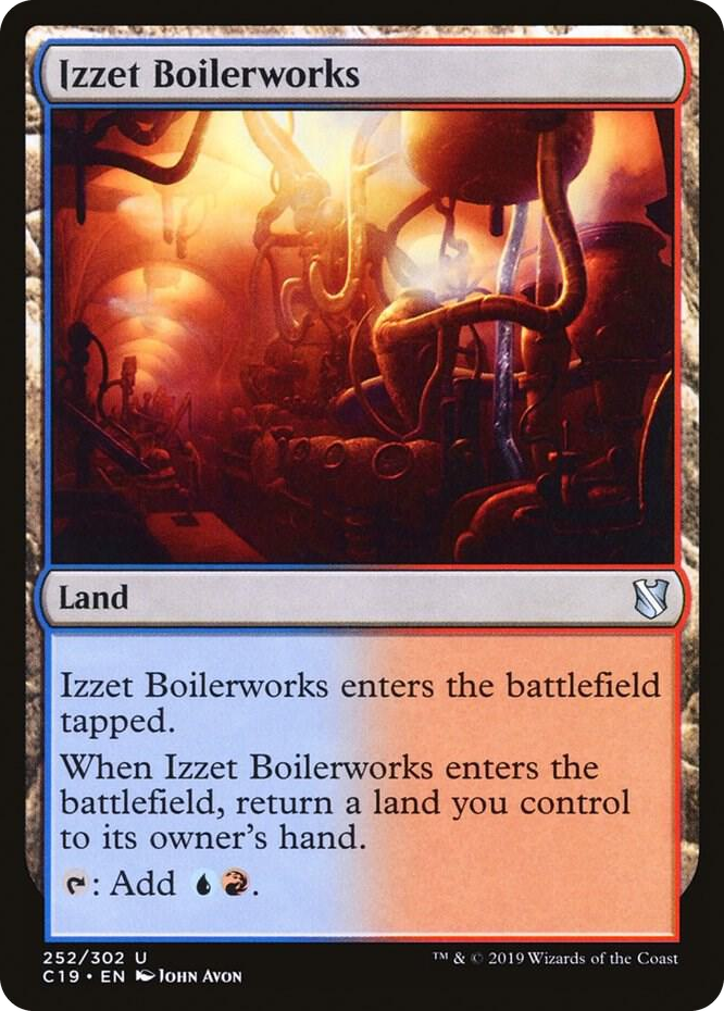 0252 Izzet Boilerworks U Commander 2019