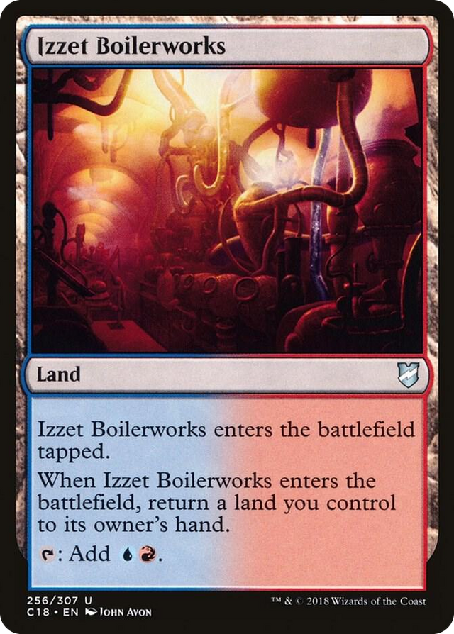 0256 Izzet Boilerworks U Commander 2018