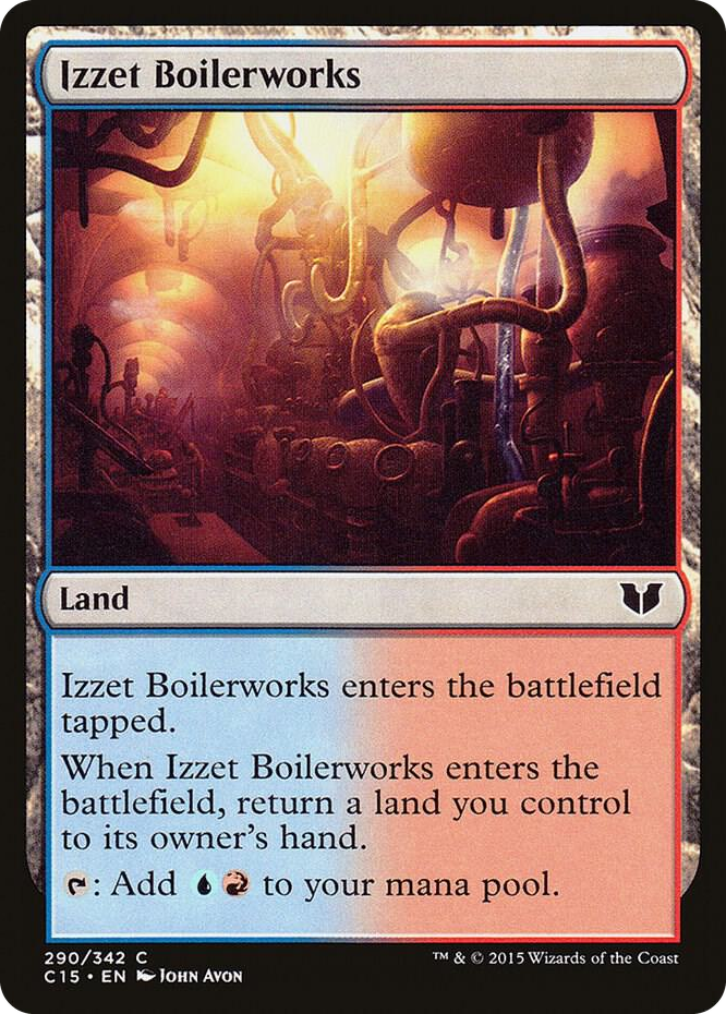 0290 Izzet Boilerworks C Commander 2015