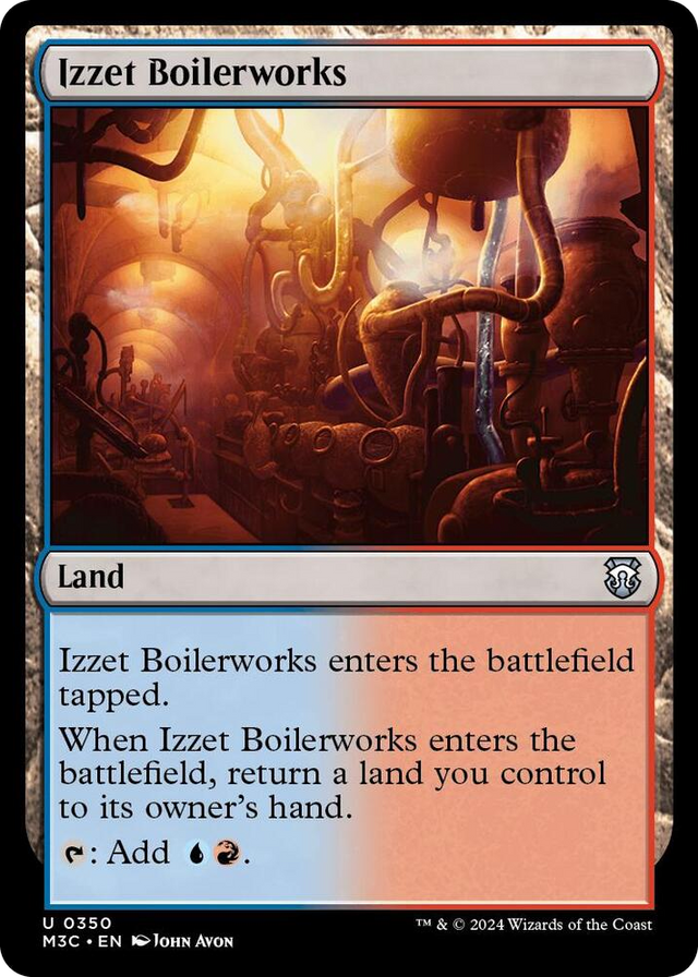0350 Izzet Boilerworks U Commander: Modern Horizons 3