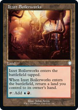 0188 Izzet Boilerworks (Retro Frame) U Commander: The Brothers' War
