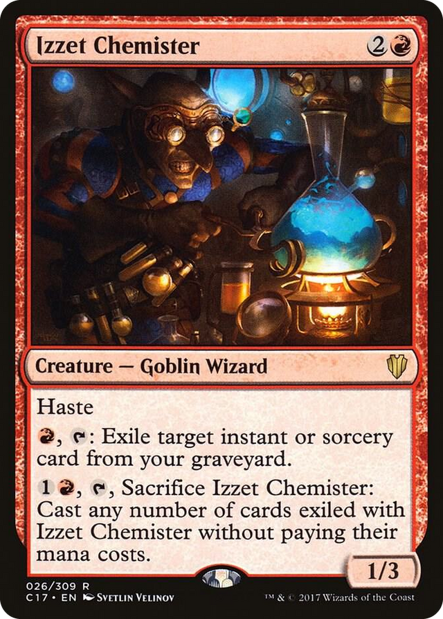 0026 Izzet Chemister R Commander 2017