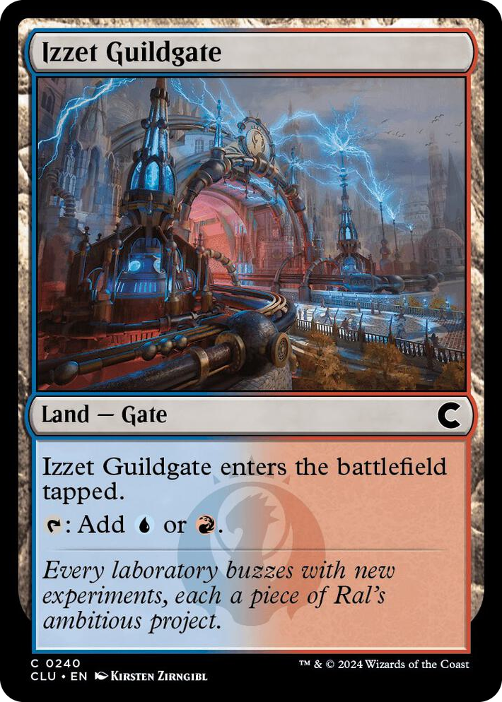0240 Izzet Guildgate C Ravnica: Clue Edition