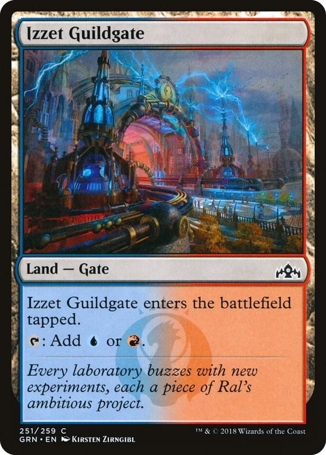 0251 Izzet Guildgate (251) C Guilds of Ravnica
