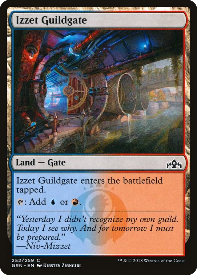0252 Izzet Guildgate (252) C Guilds of Ravnica