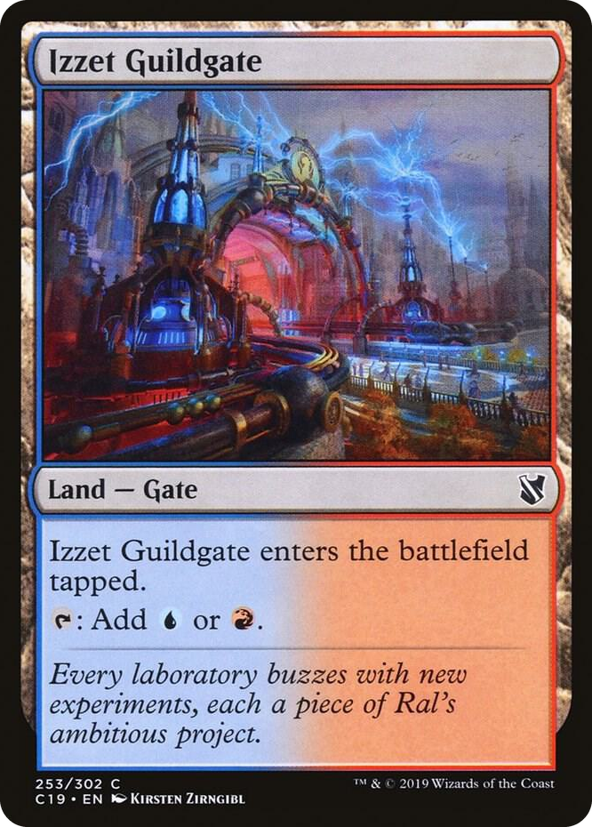 0253 Izzet Guildgate C Commander 2019