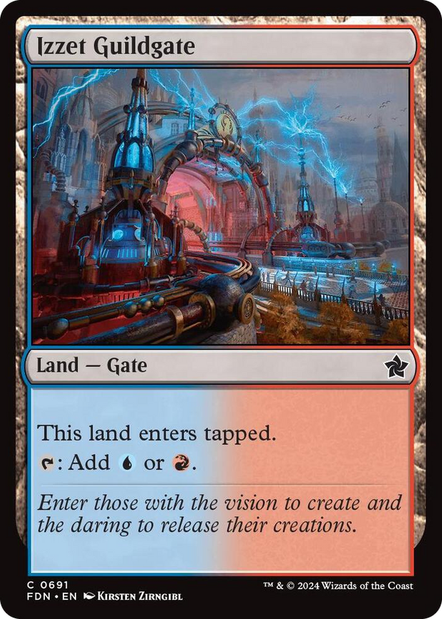 0691 Izzet Guildgate C Foundations