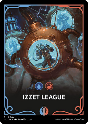 0004 Izzet League Theme Card T Ravnica: Clue Edition