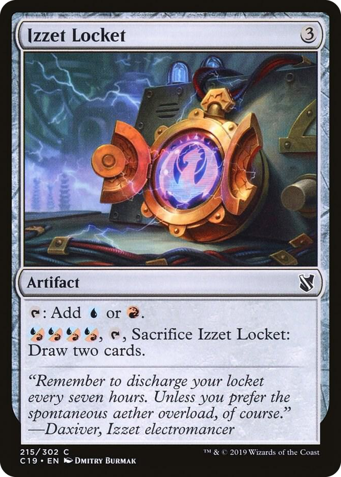 0215 Izzet Locket C Commander 2019