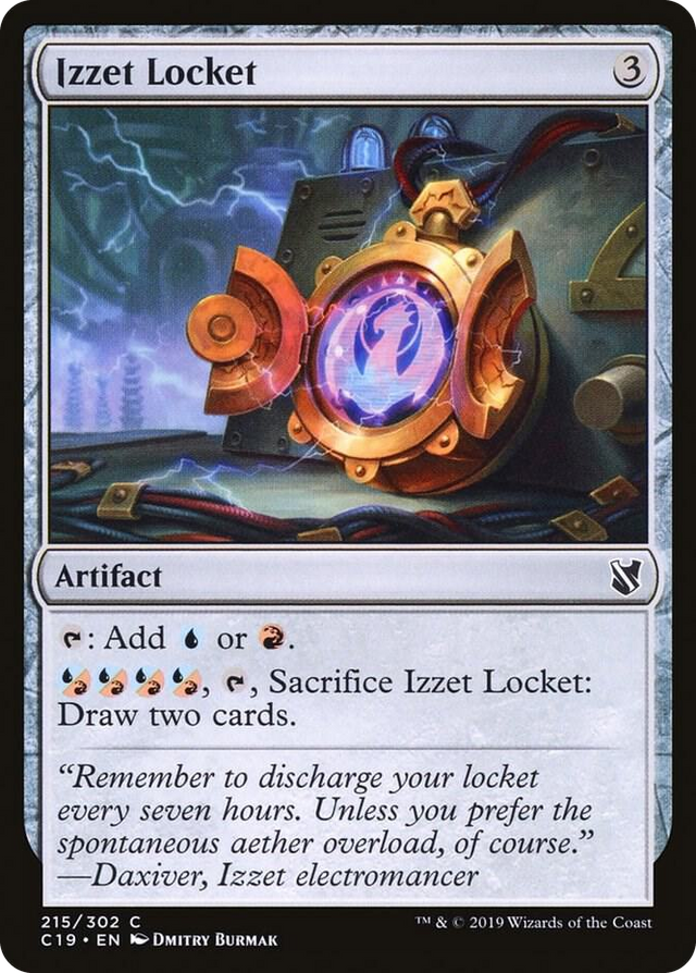 0215 Izzet Locket C Commander 2019
