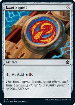 0247 Izzet Signet C Commander 2021
