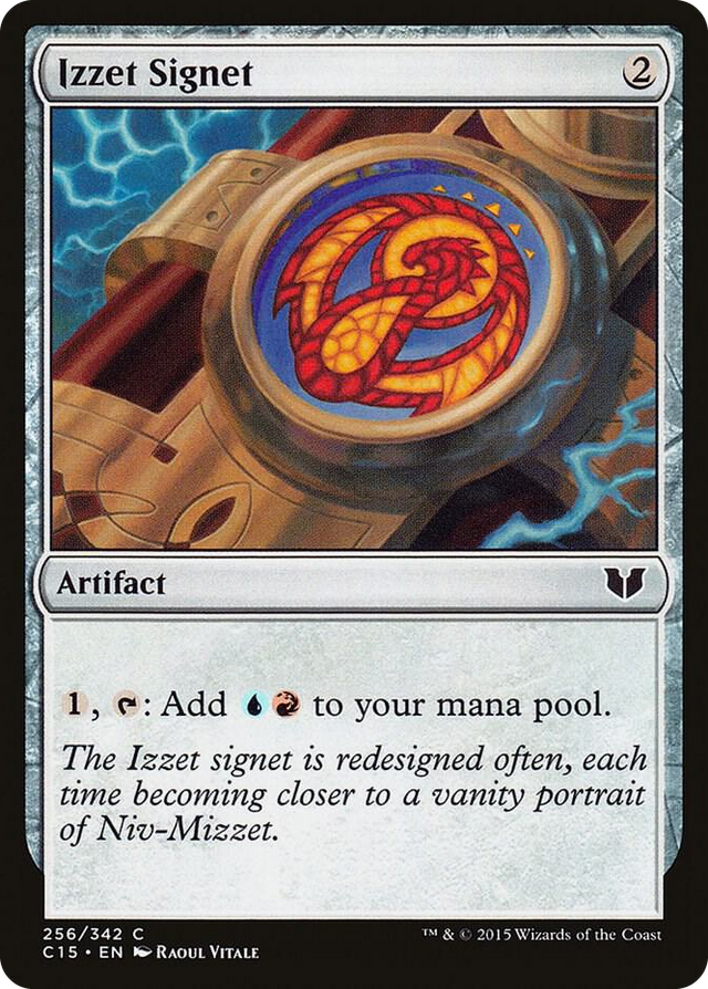 0256 Izzet Signet C Commander 2015