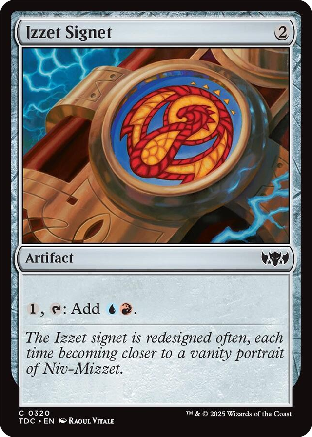 0320 Izzet Signet C Commander: Tarkir: Dragonstorm