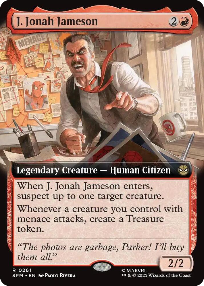 0261 J. Jonah Jameson (Extended Art) R Marvel's Spider-Man