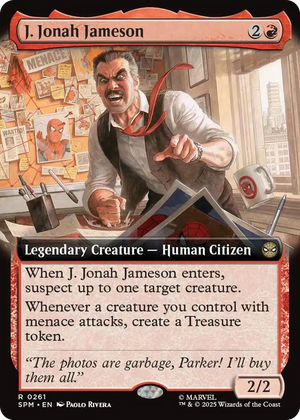 0261 J. Jonah Jameson (Extended Art) R Marvel's Spider-Man