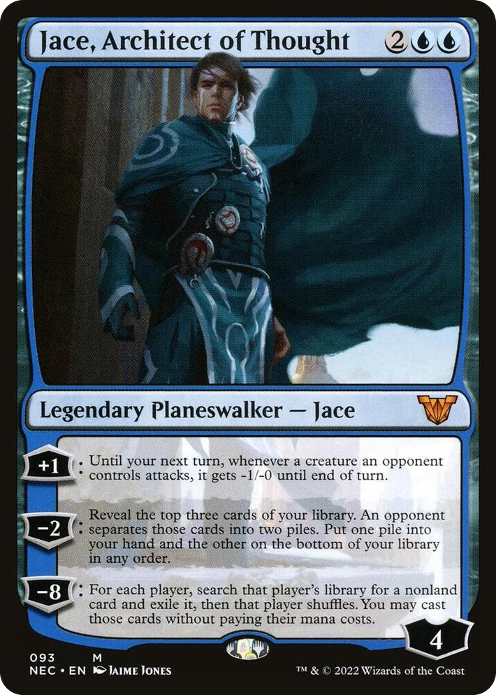 0093 Jace, Architect of Thought M Commander: Kamigawa: Neon Dynasty